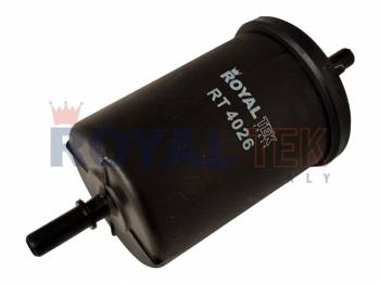 FILTRO DE NAFTA ROYALTEK PEUGEOT CITROEN RENAULT VOLKWAGEN FORD FIAT CHEVROLET / CUERPO PLASTICO PICOS DE 8MM --- OEM 9347706 0450905200 0986450241 0986BF0003 0986BF0024 450902161 WK58